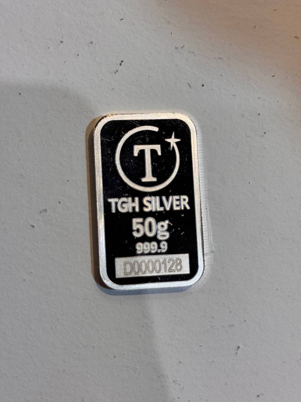 شمش 50 گرمی عیار 9999