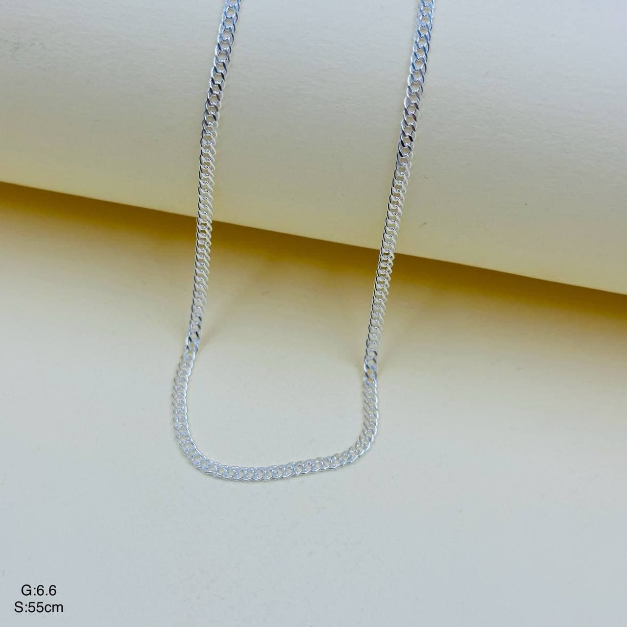 زنجیر کارتیه نقره مردانه